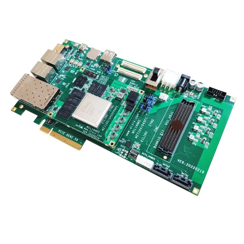 MZ7100FC XILINX Zynq开发板ARM FPGA7100 7045FMC LPC扩展图片