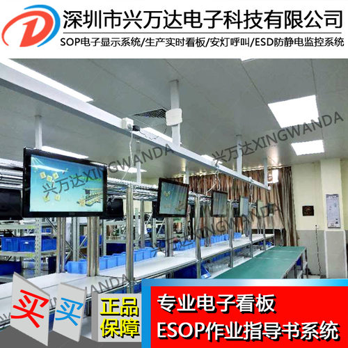 兴万达上海电子看板系统/PI电子系统/ESOP显示作业指导书系统
