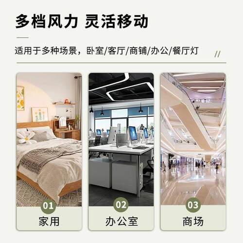 商用18寸大风力电风扇家用客厅静音大排档强力工业商务落地扇电扇