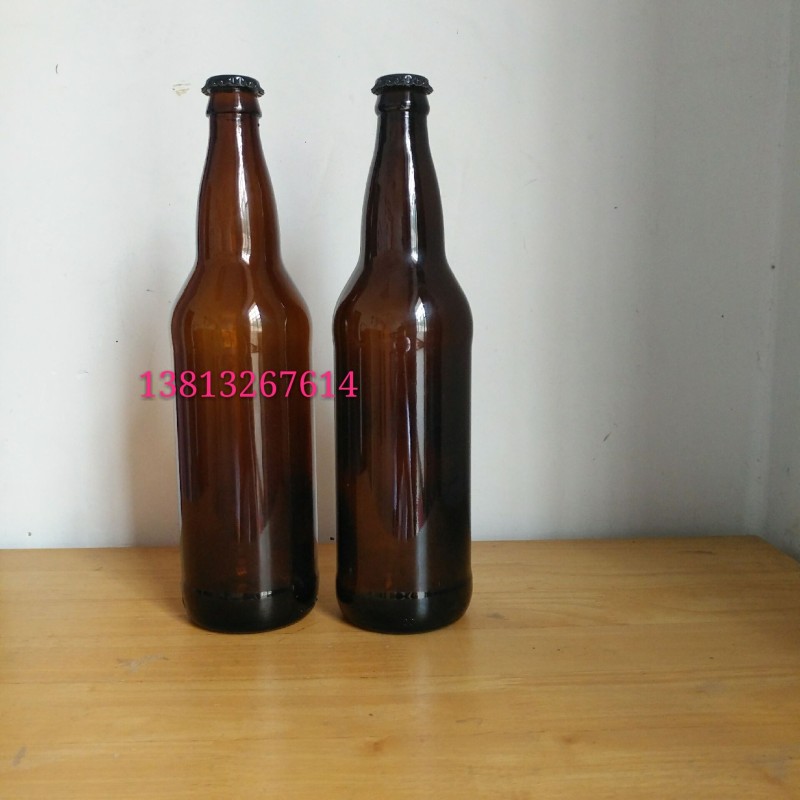 成箱出售.新款650毫升棕色玻璃瓶啤酒瓶.空瓶汽水瓶饮料瓶红酒瓶