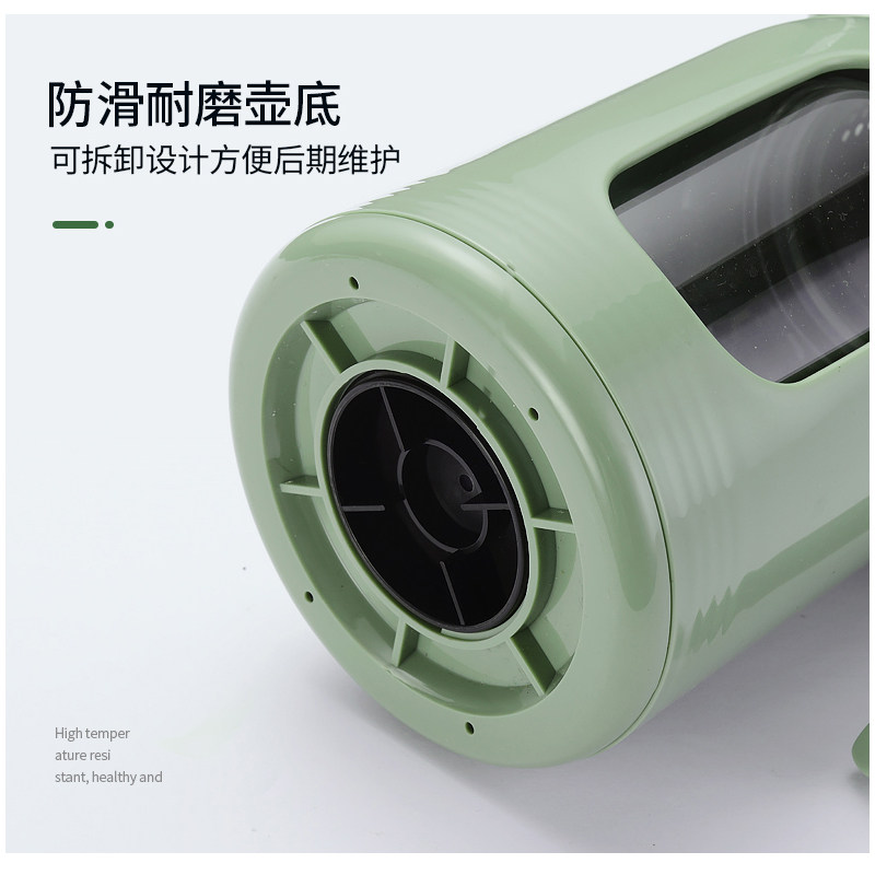 夏天冷水壶家用玻璃耐高温加厚大容量凉水壶防摔耐热凉白开壶防爆