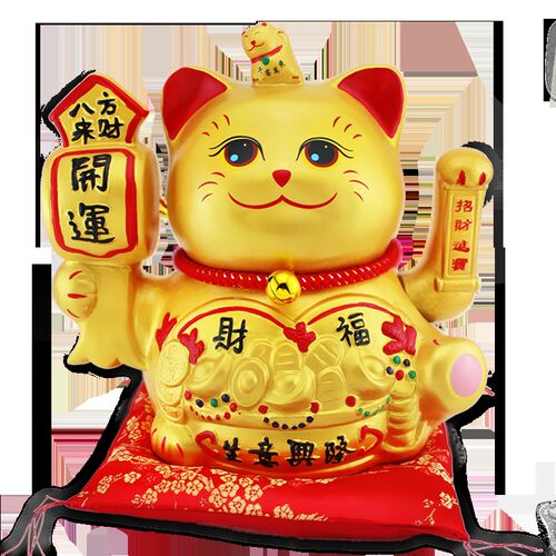 招财猫摇手储蓄罐特大号公司大厅前台办公室桌商务开业工艺礼品