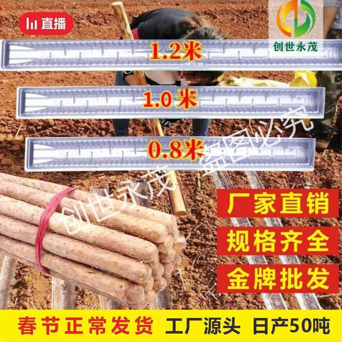淮山种植槽浅生槽种山引导生浅塑料槽u型槽