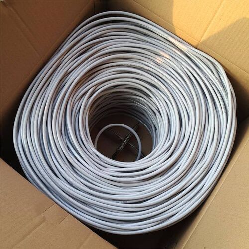 超六类网线 千兆铜包铝 300米/箱 UTP CAT 6E 6A网线 监控poe供电