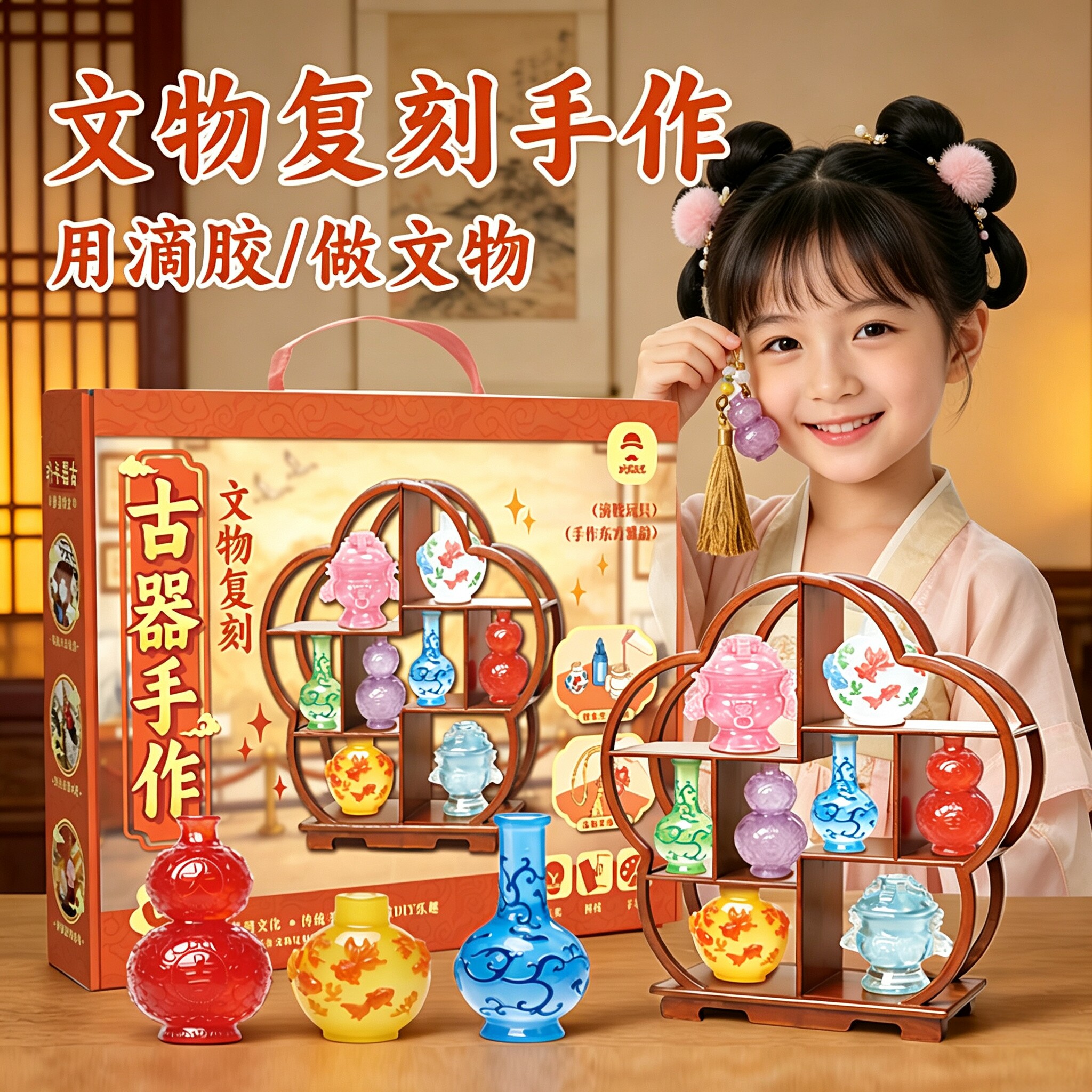文物复刻DIY材料包儿童创意手工