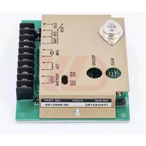 4913918适配康4913988明斯发电B机组EFC调速板4893988-1 调速器49