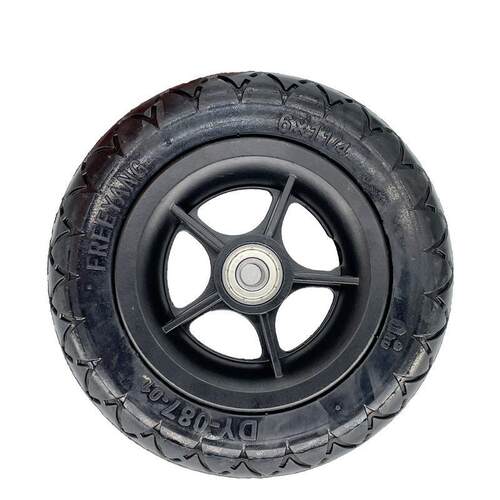电寸动滑板车轮轮胎6x11/4实心 胎整6x1.25免轮BPB胎6内胎外胎