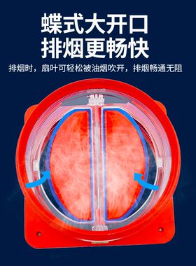 厨房止回阀抽油烟机o管消防红止逆阀公共烟道专用加厚排烟阀防味