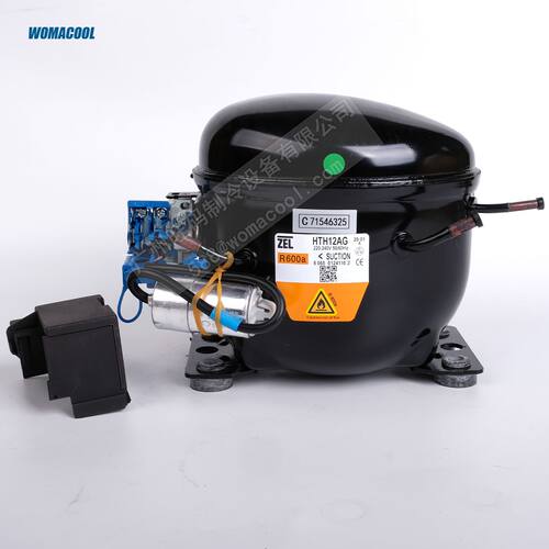 ZEL/扎努西 HTH12AG 冷媒R600A 电压220-240V~50-60Hz 制冷压缩机