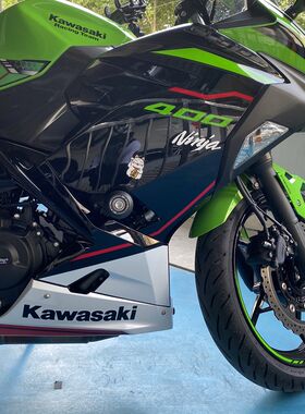 适用2022新款川崎Ninja400 B防摔球 护杠ep防摔车身保护 忍者400