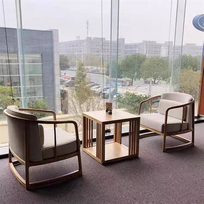单人沙发高档商务贵宾室s会议沙发办公室接待会客洽谈沙发组合皮