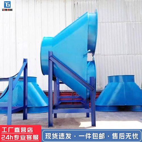 矿用Y型三通铁质风筒分风器 自动切换防逆流装置煤矿分流器