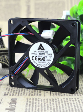 原装 台达 8015 0.30A 8CM DC12V AFB0812VHB CPU 静音 散热风扇