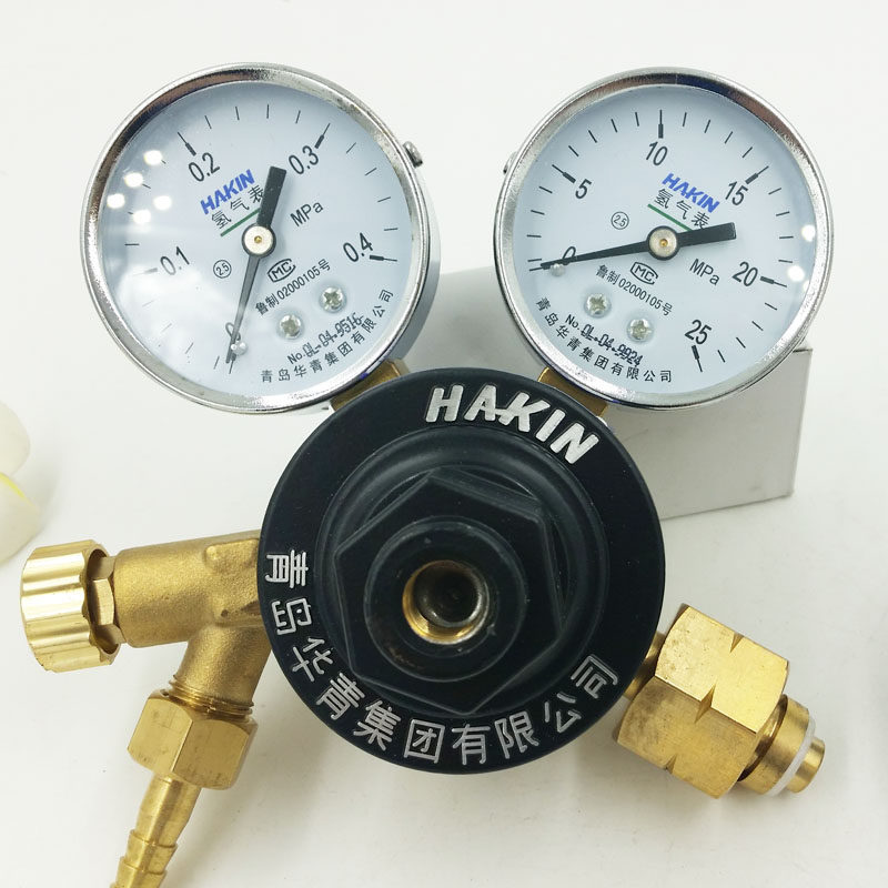 青岛华青品牌氢气减压器 YQQ-09I 减压仪器表 减压器  仪表