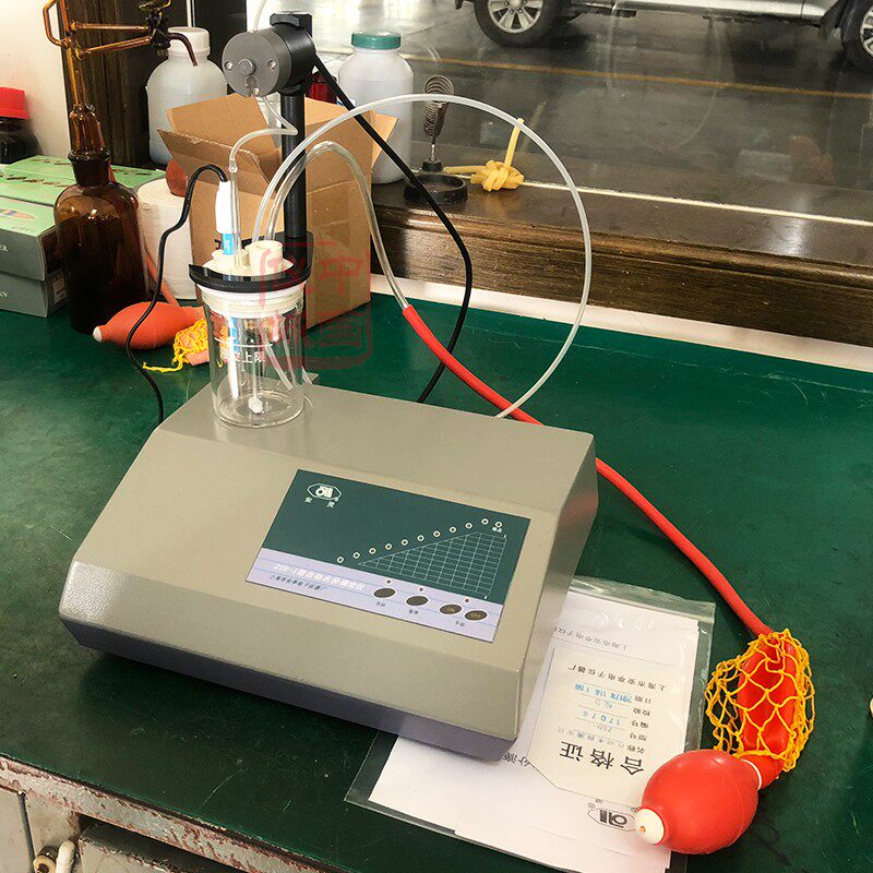 上海安亭电子ZSD-1自动水分测定仪实验室微量水分滴定仪