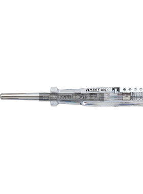 德国原装进口HAZET哈蔡特 测电笔 发光管 220V-250V 带笔夹 839-1