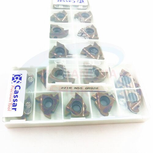数控刀片梯形内螺纹刀片22IR4/5/6TR PRC车床合金T型牙刀片不锈钢