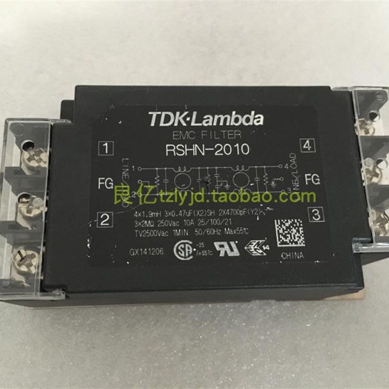原装拆机 TDK-LAMBDA RSHN-2010 10A电源滤波器