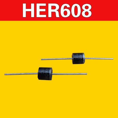 HER608 高效率6A 1000V快恢复整流二极体A牌逆变器用