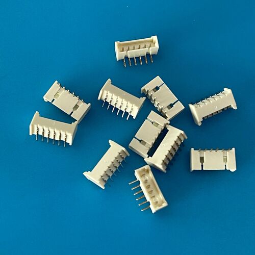 1.25间距TX插座 弯针6P 开口连接器 MX1.25-6AW 现货