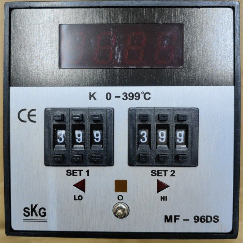 MF-96DS MF96-DS 中山SKG MF96DS 数显上下限温控器96X96 0-399