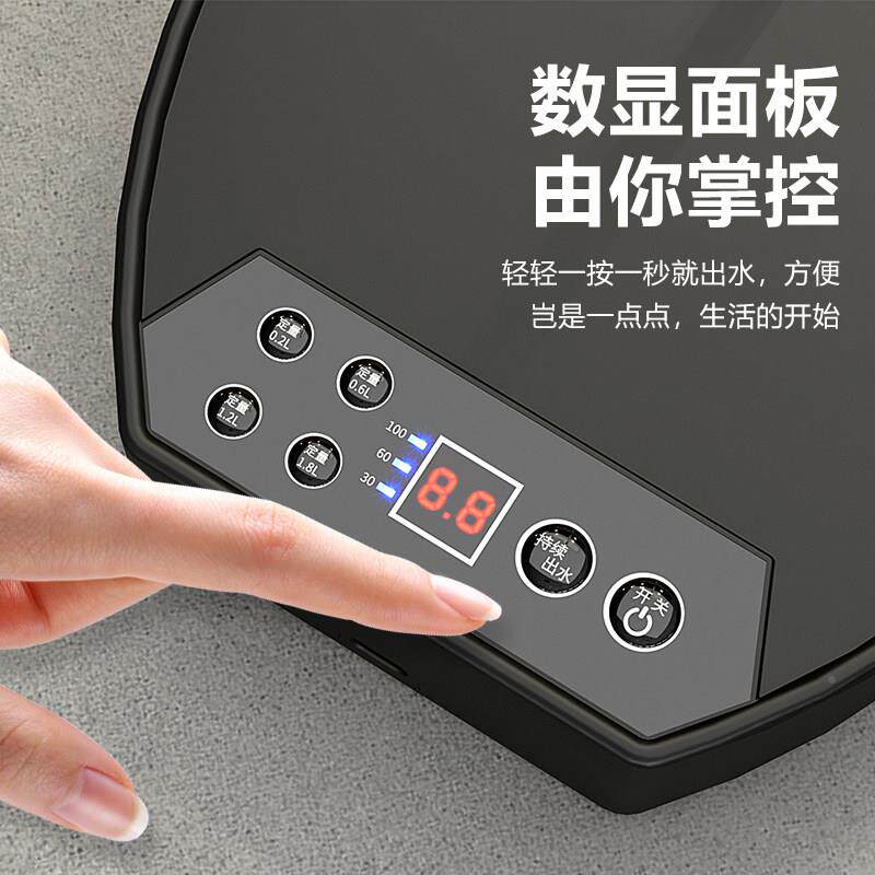 能LV-09电动桶装水抽水器器桌面纯净水压水家用智台式大水桶动上