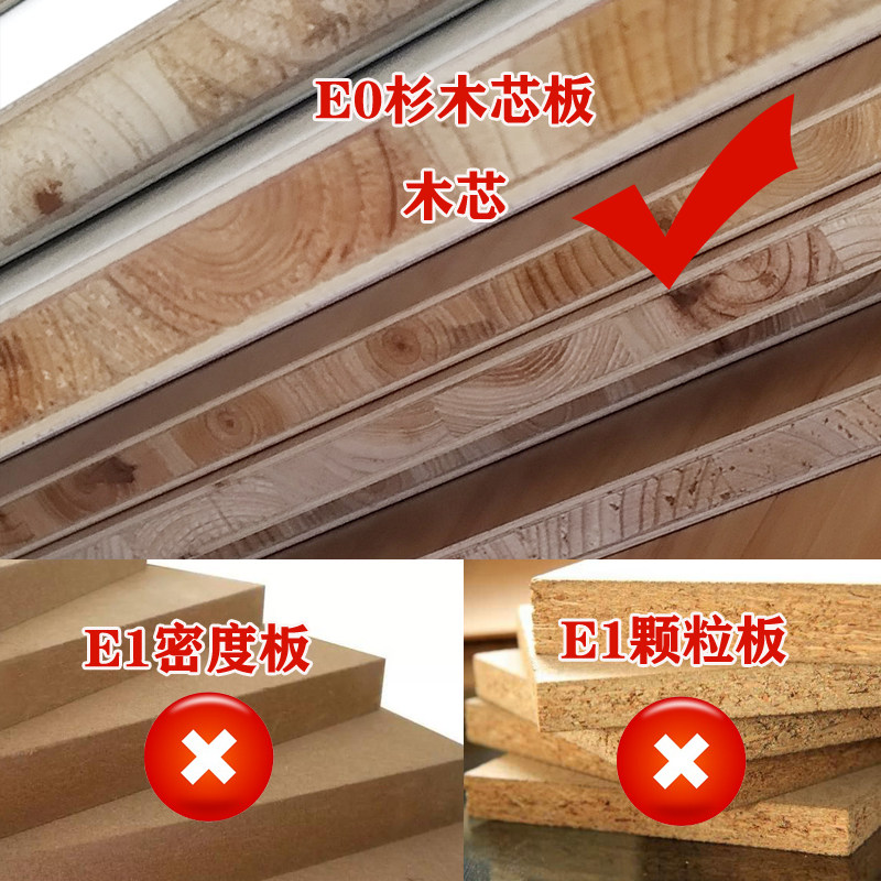 E0生态板定制衣柜储物收纳柜吊柜书柜定做衣橱电视柜订造家具柜子