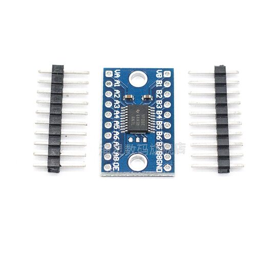 TXS0108E 八位双向电压转换 全双工1.8V/3.3V/5V 8路电平转换模块
