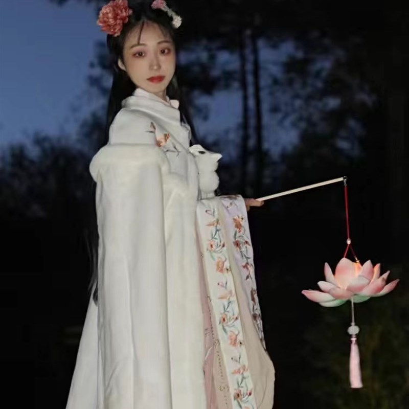 古风灯笼手提荷花灯莲花灯舞蹈道荷花灯/河灯