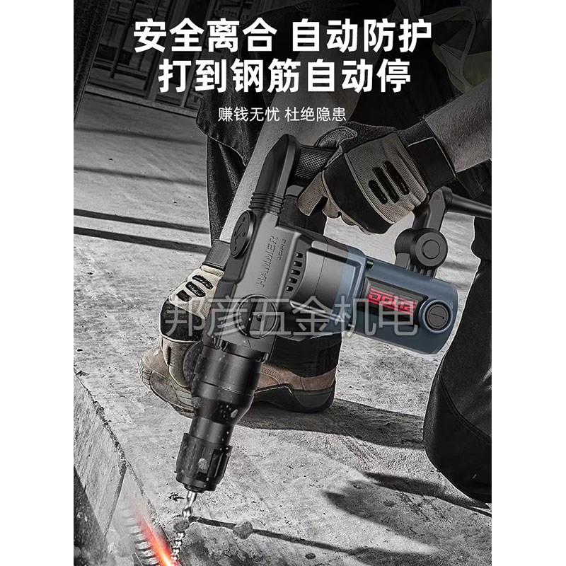 多利仕双功能电锤BA228安全离合单用植筋电锤大功率1000W冲击钻图片