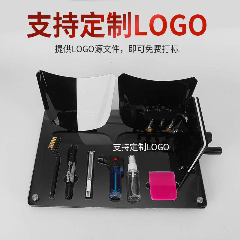 汽车隐形车衣测试工具小机盖模型冲击碎石机测试仪展示架体验道具