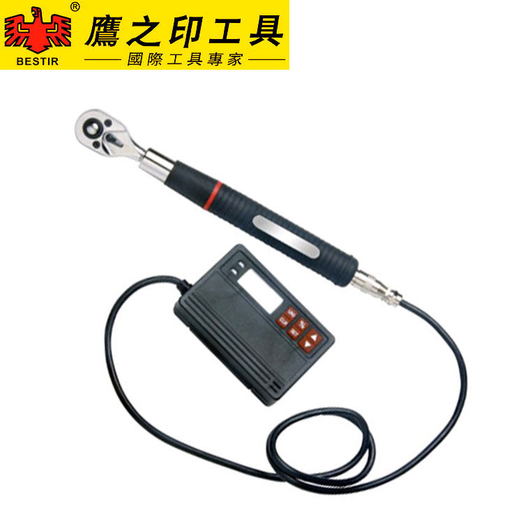 鹰之印  数显扭力扳手1/4(3-30)N.m 高精度双向棘轮力矩套筒扳手