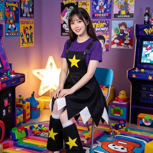 波比的游戏时间cos服莉莉公主Poppy Playtime Lily角色扮演C服装