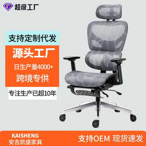 人体工学椅办公椅舒适久坐电脑椅家用电竞椅子靠背办公室可躺座椅