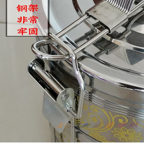 特大号大容量多层二三四五层多人份食堂送饭多层分格保温提篮饭盒