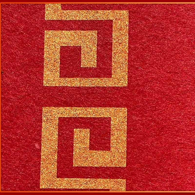 加厚结婚红地毯一次性婚礼婚庆用场景喜字防滑楼梯客厅门口包邮
