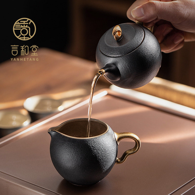 功夫茶具套装 家用创意茶盘车载礼盒装 日式简约茶壶茶杯高档小套