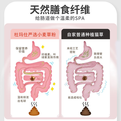 dumax杜玛仕化毛球片猫草片消化吐毛球猫咪化毛膏营养膏维生素片