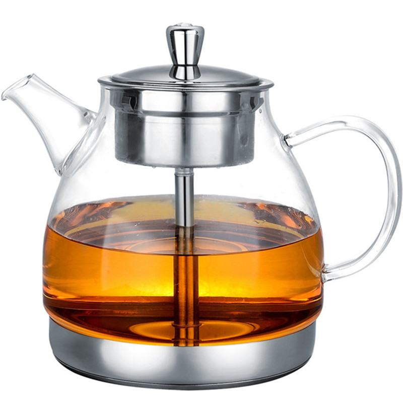 耐热加厚玻璃喷淋蒸气煮茶专用壶老白茶普洱黑茶电磁陶炉烧水单壶
