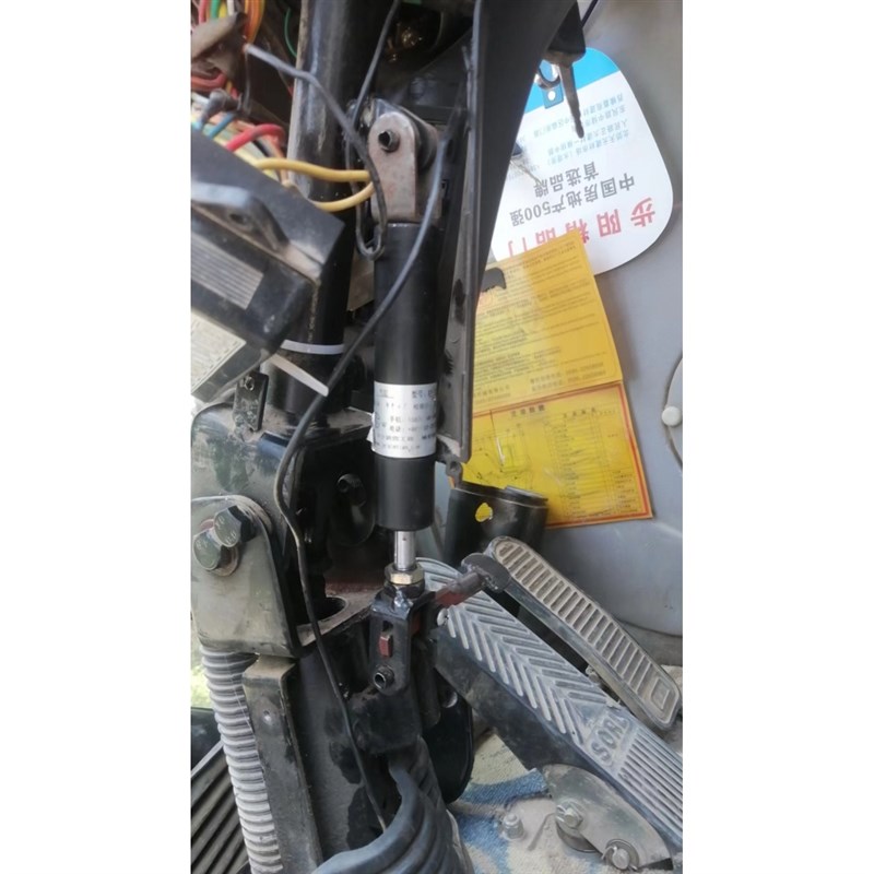 劲工JG75S/80Z轮式挖掘机配件 方向盘气弹簧 方向角度调整气弹簧