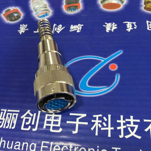 FQC系列防水连接器FQC18-12TK-8航空插头实物防水插头铜镀镍