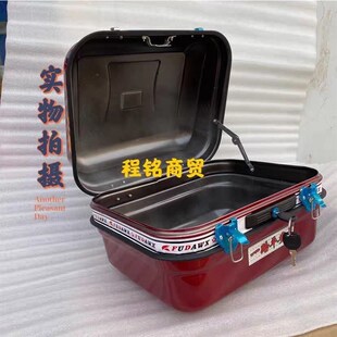 大号全钢加厚电动车摩托车尾箱 助力车尾箱工S具箱储物箱后备箱