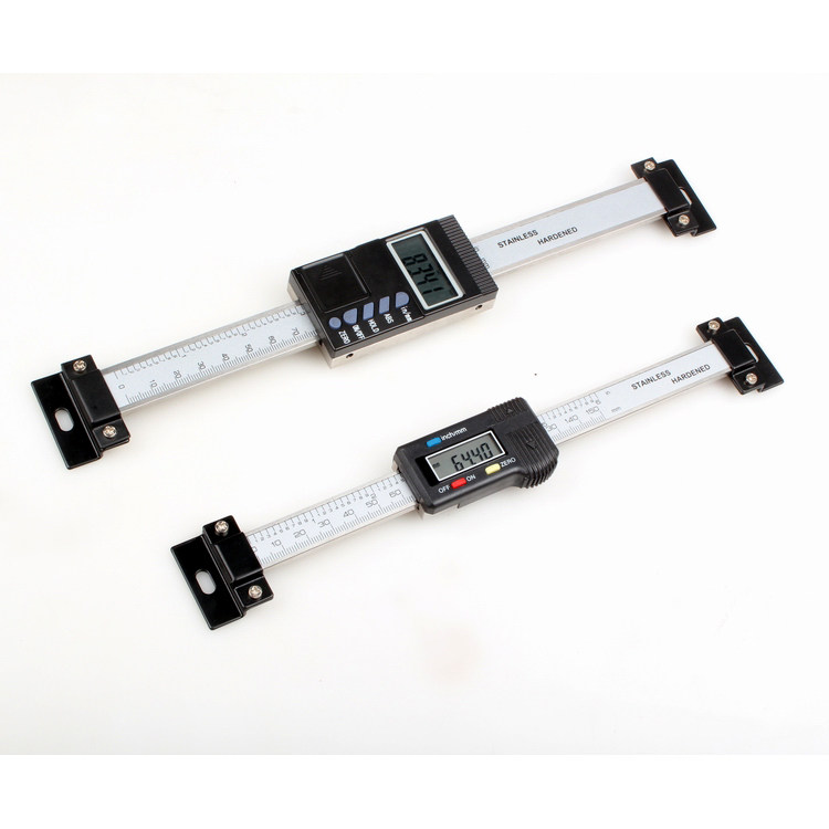 恒量 数显横式标尺竖式150/200/300mm电子卡尺位移传感器