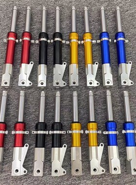 小龟 DIO50/ZX50  碟刹改装前减震前叉前避震器台版12孔9.2MM卡钳