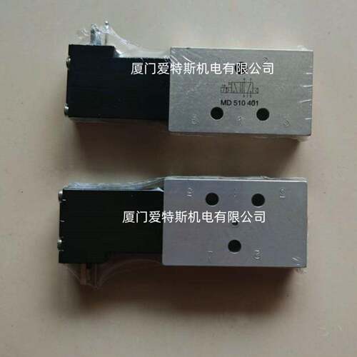 HANE二位五通电F磁阀MD 510HAFNER 401 D24V哈夫纳电磁C阀MD51040