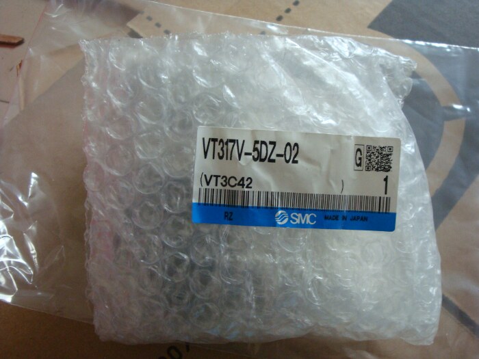 全新原装正品SMC VT317V-5DZ-02真空电磁阀 实物图片