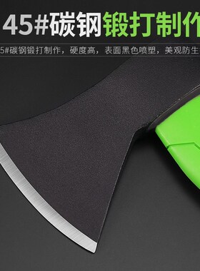 德国进口斧头家用劈柴神器纯钢全钢户外砍树柴工具木工小斧子大号