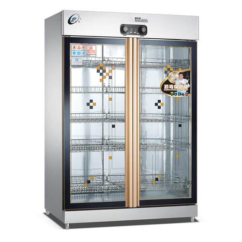 连富YT-910BD餐消毒柜 DXW低具温臭氧消毒 保温功毒能商用紫外线