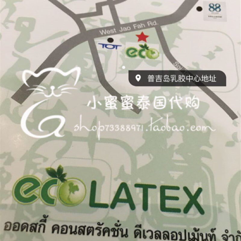 泰国普吉岛ECO LATEX CION 2二代乳胶枕头