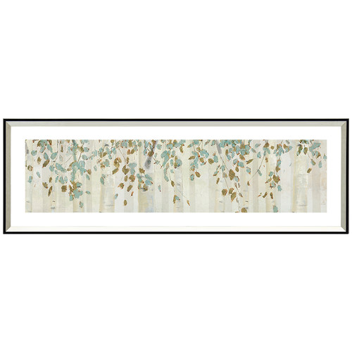美式乡村田园装饰画客厅轻奢餐厅挂画小众清新卧室床头横版壁画